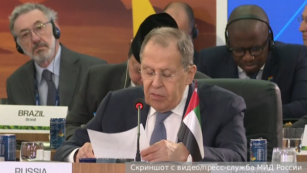     Фото: Скриншот с видео/пресс-служба МИД России   
 Текст: Ирма Каплан