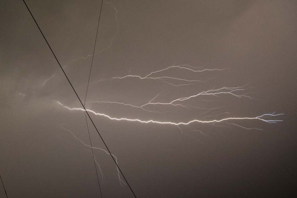    Мощная гроза в Барнауле. Источник: Олег Укладов