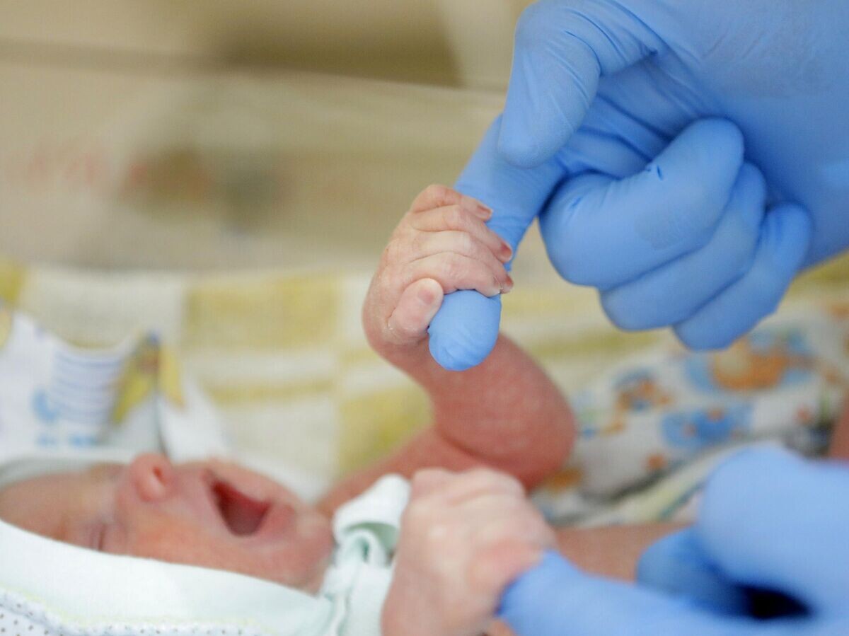    Новорожденный ребенок© РИА Новости / Антон Вергун