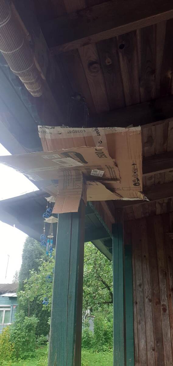 Приспособления от продуктов жизнедеятельности ( фото автора )