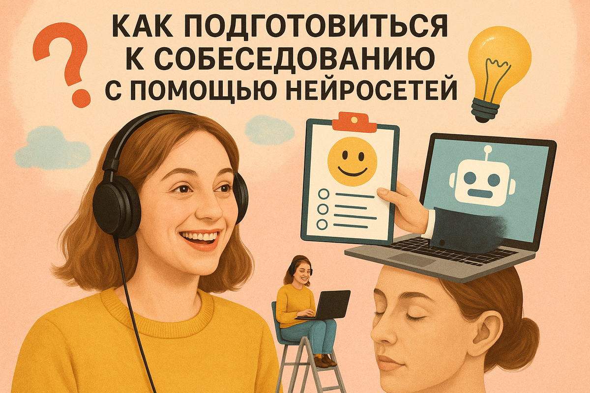 Как подготовиться к собеседованию с помощью нейросетей
