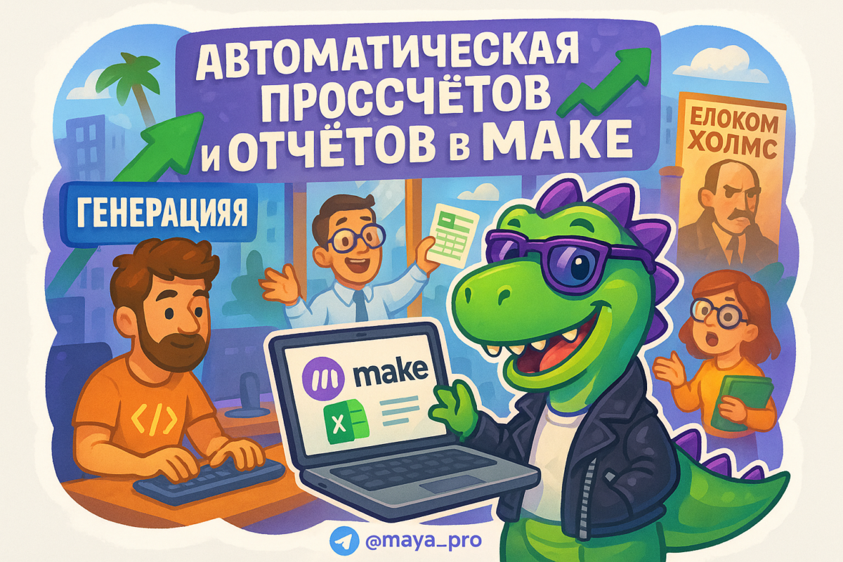    Автоматизация Excel-отчетов: как избавиться от рутины и стать гуру эффективности с Make Артур Хорошев