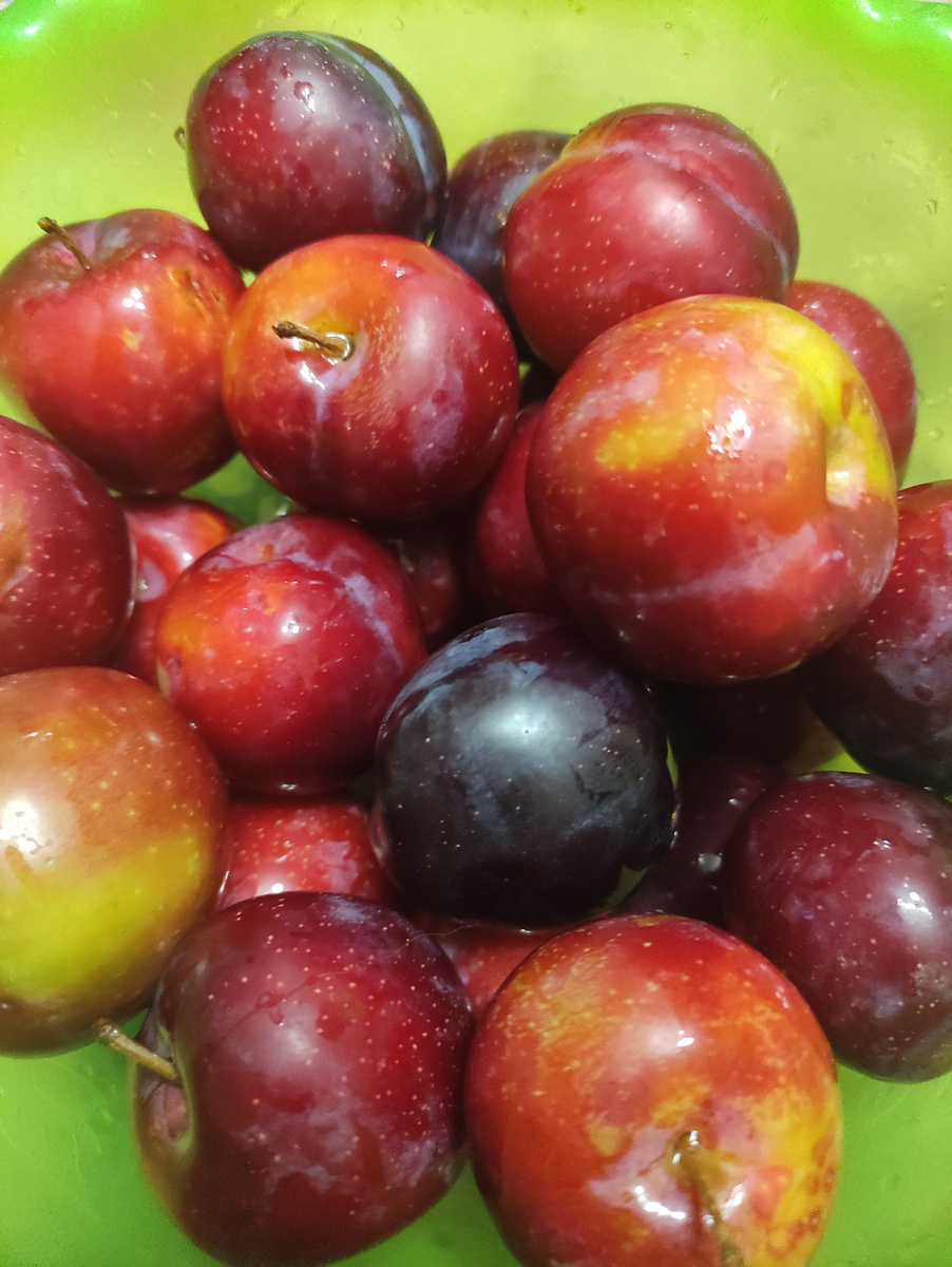 Вот такую "радужную" красавицу купила для заморозки