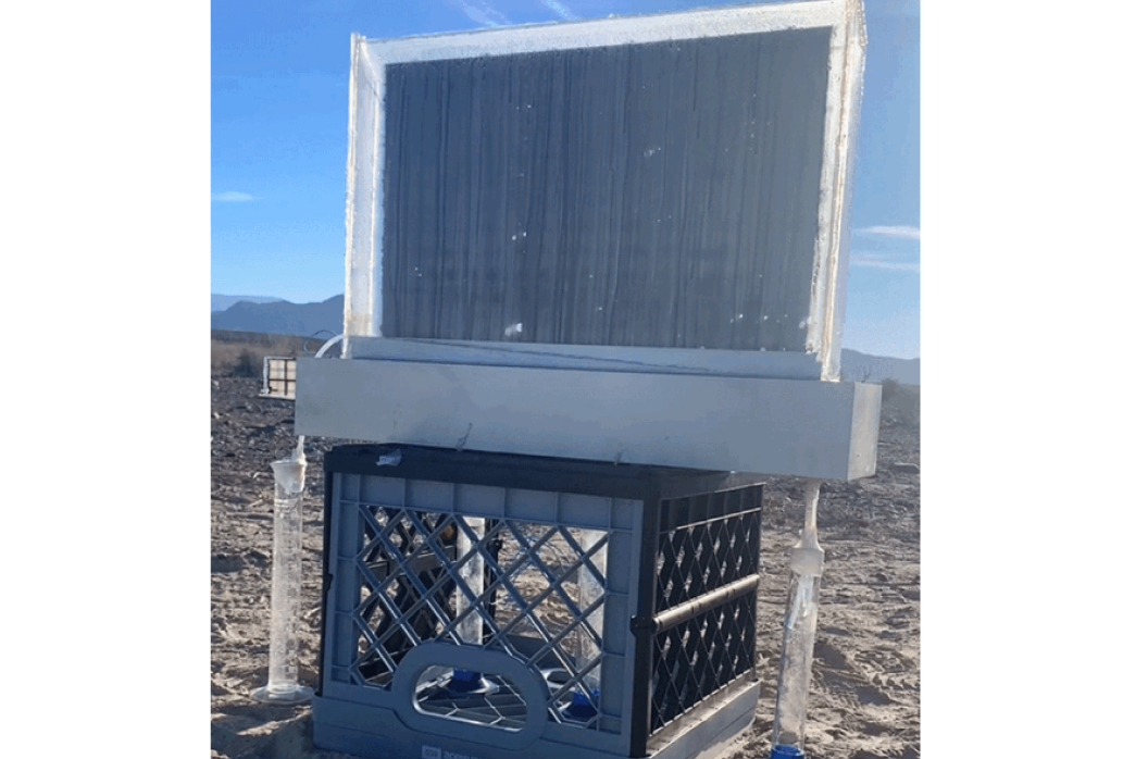 Массачусетский технологический институт📷Устройство для сбора вода из воздуха