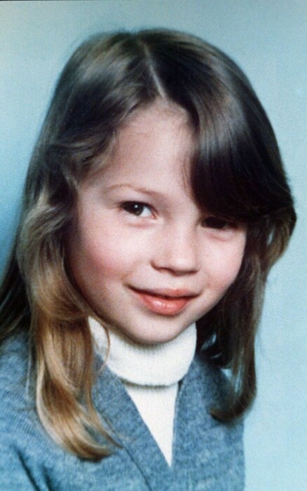 Кейт Мосс в детстве. / Фото: www.telegraph.co.uk