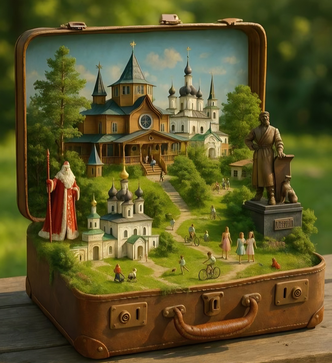 Великий Устюг глазами ИИ