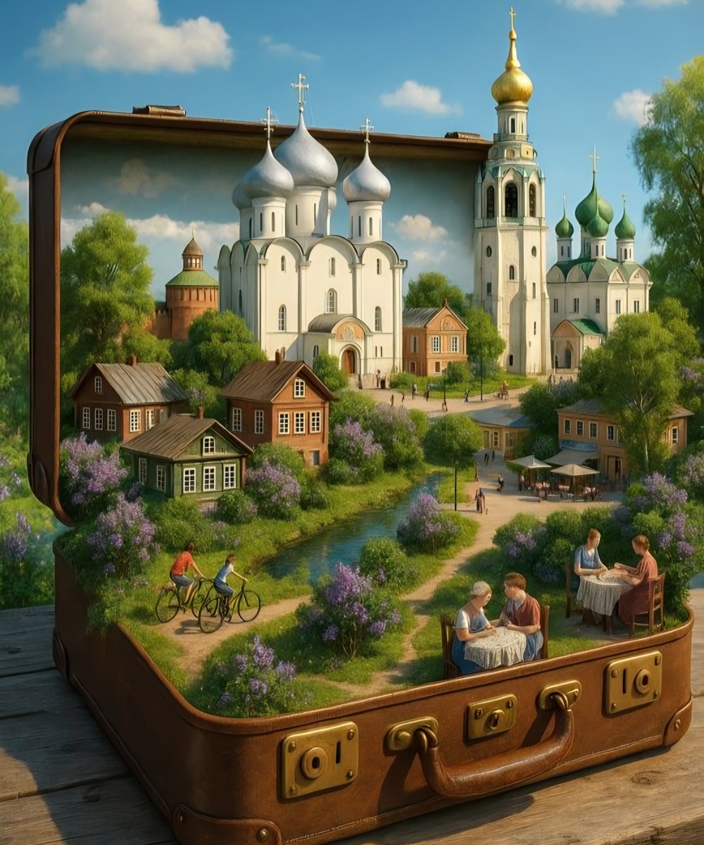 Город Вологда глазами ИИ