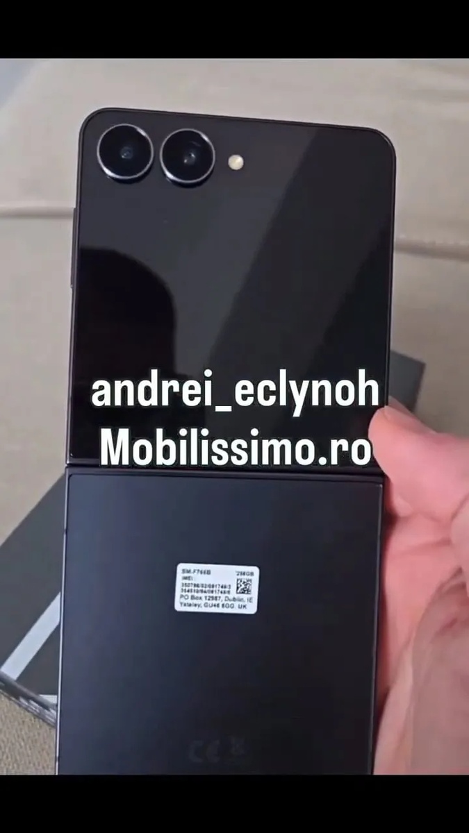    Инсайдеры слили первое видео Galaxy Z Flip7 с новым дисплеем