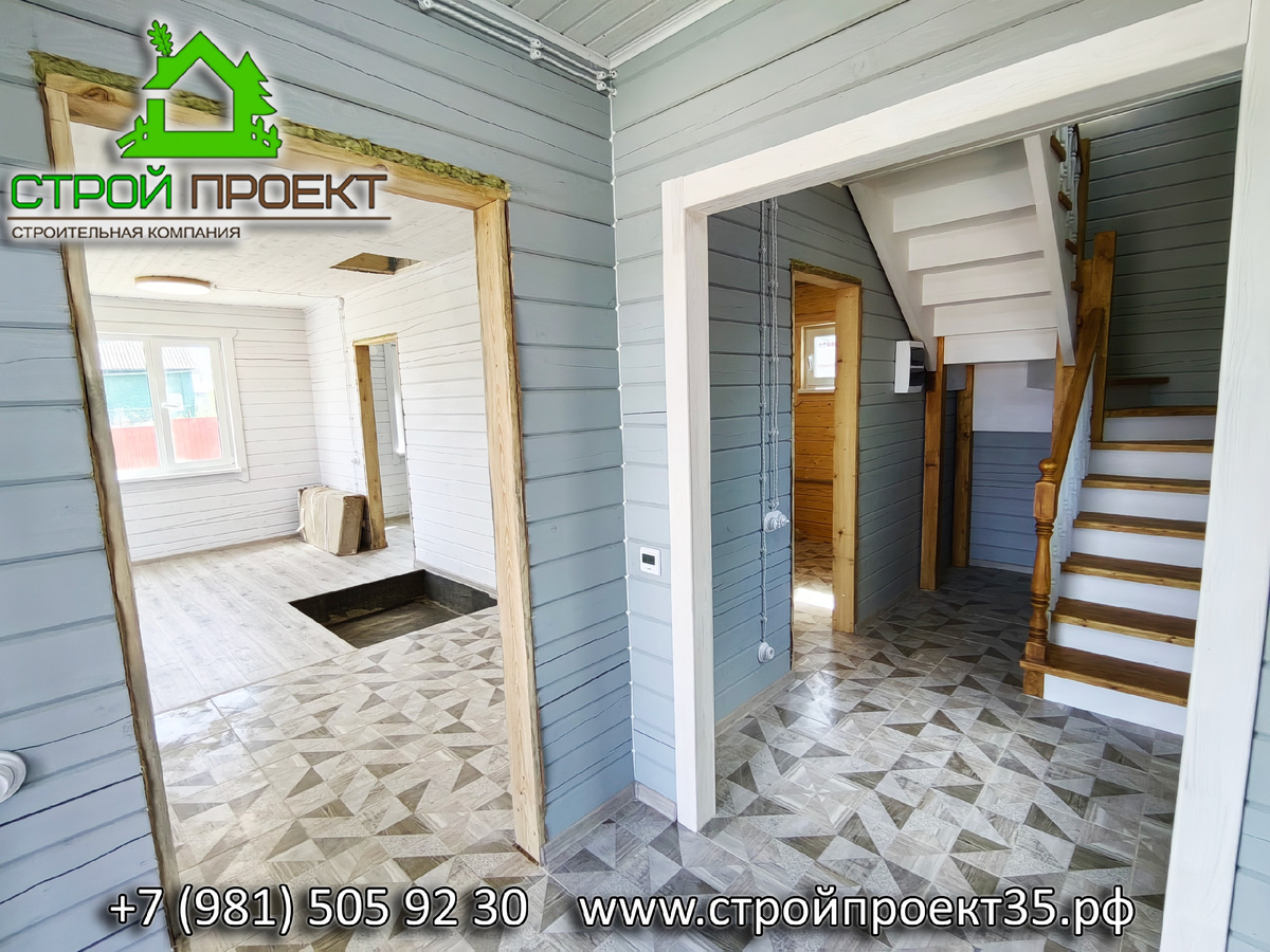 Дом из бруса внутренняя отделка