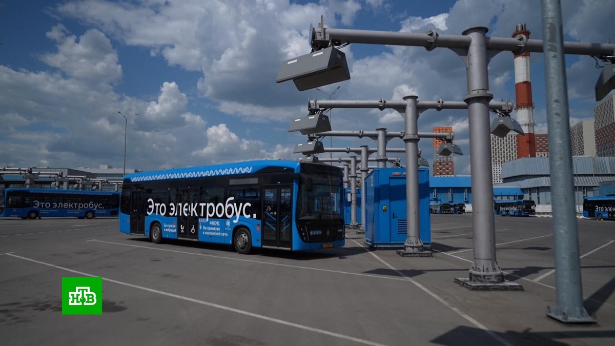   Еще 117 ультрабыстрых зарядных станций для электробусов установят в Москве