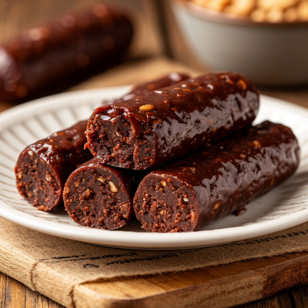 Шоколадная колбаса