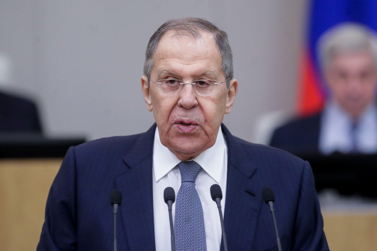 Сергей Лавров провел встречу с руководителем ВТО.  Фото: Фото: пресс-служба Государственной Думы Федерального Собрания Российской Федерации / duma.gov.ru