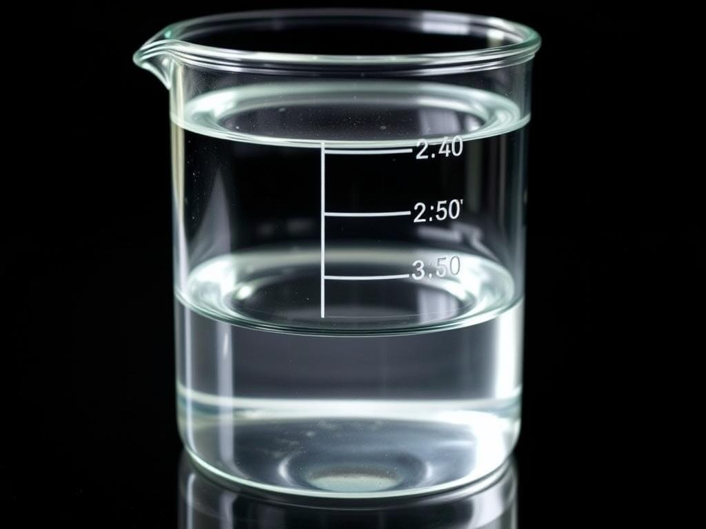 Жидкости расслаиваются по плотностям