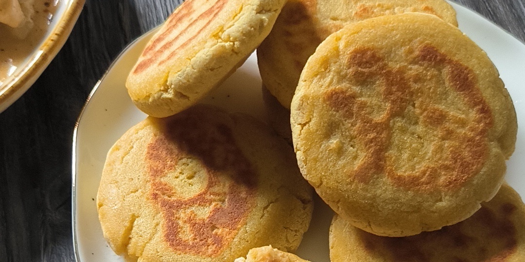 Чурек из кукурузной муки. Адыгская кухня.