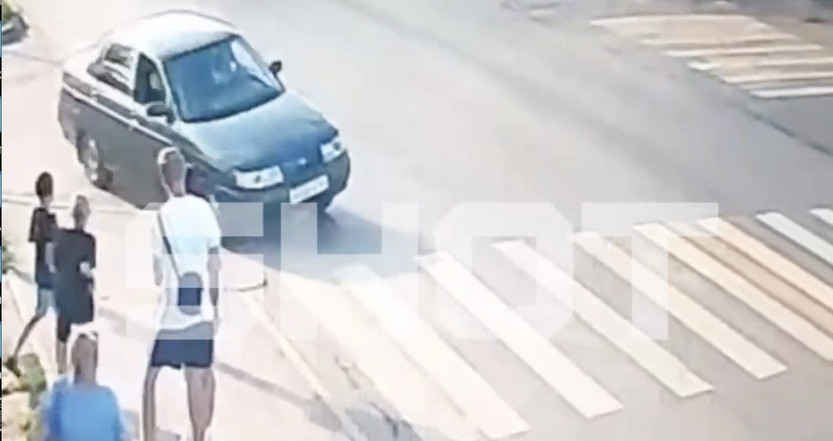 За секунду до столкновения