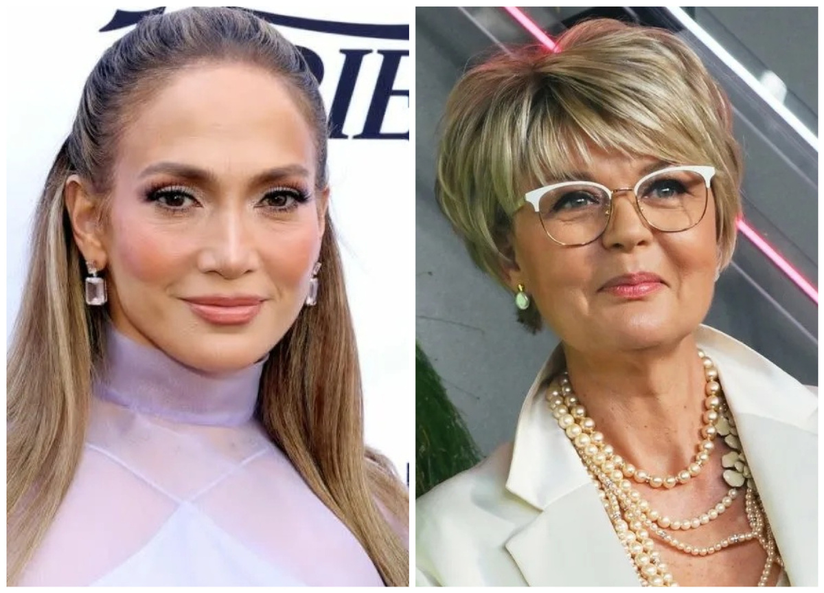 Дженнифер Лопес и Юлия Меньшова