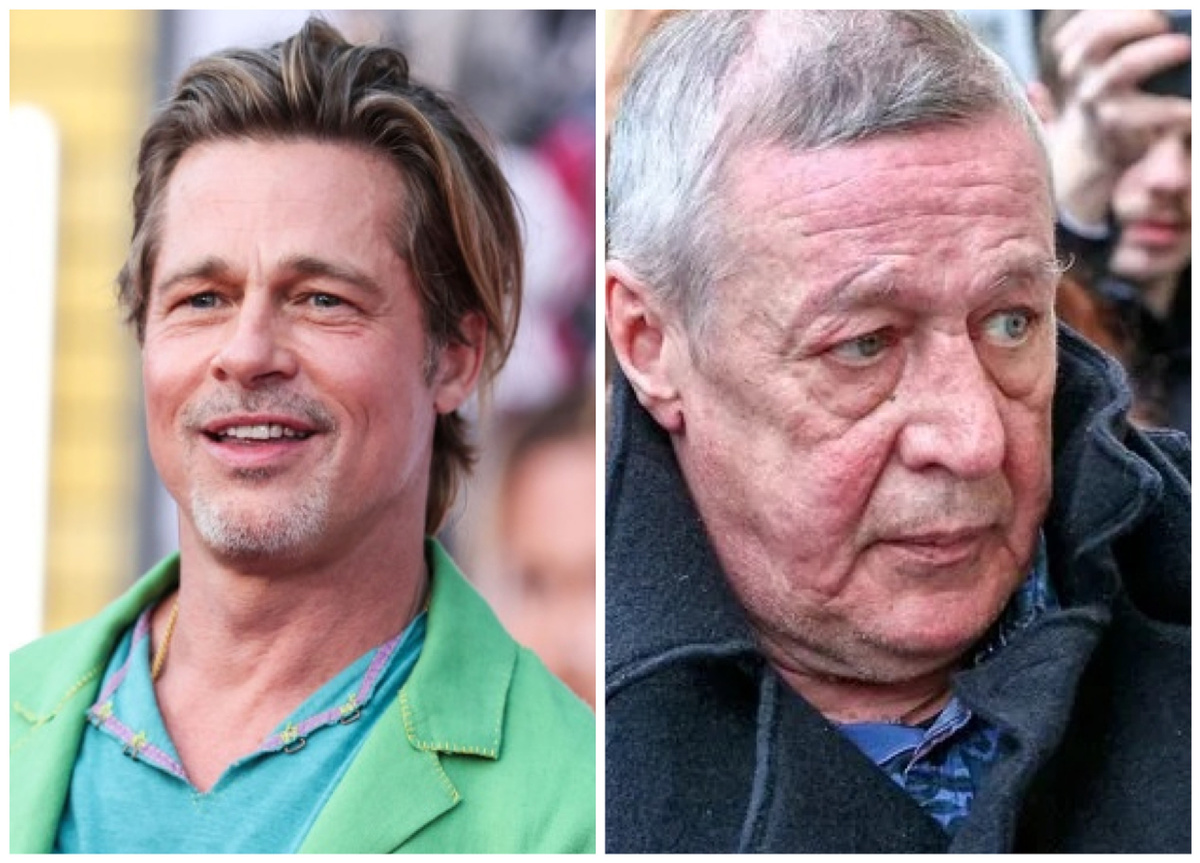 Бред Питт и Михаил Ефремов