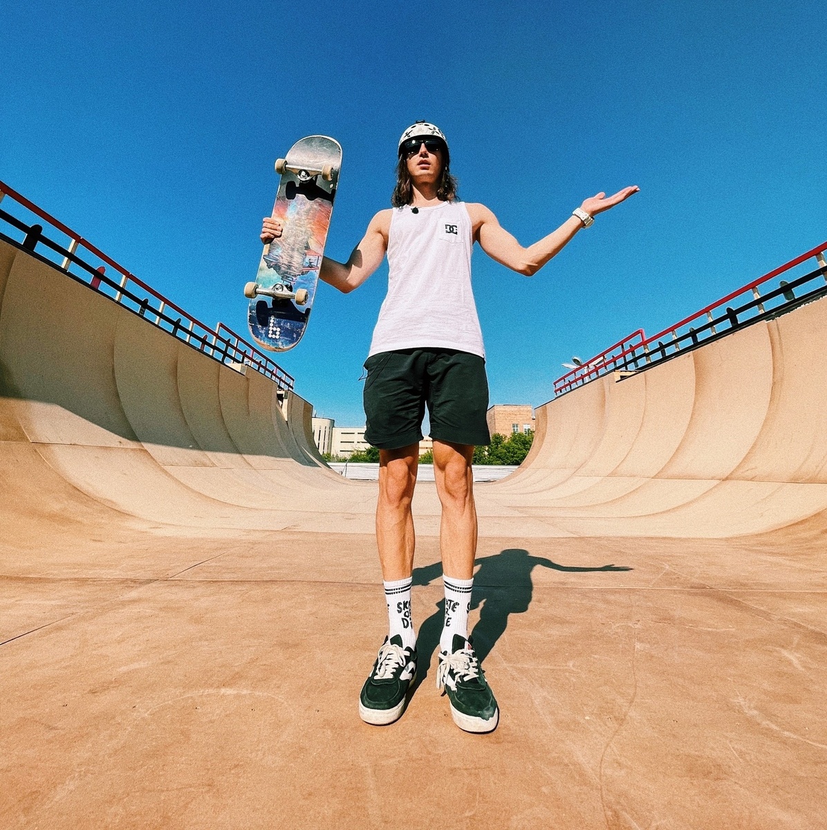 Антон Звягинцев. Открытие самой большой верт рампы в Москве. 2024.г 