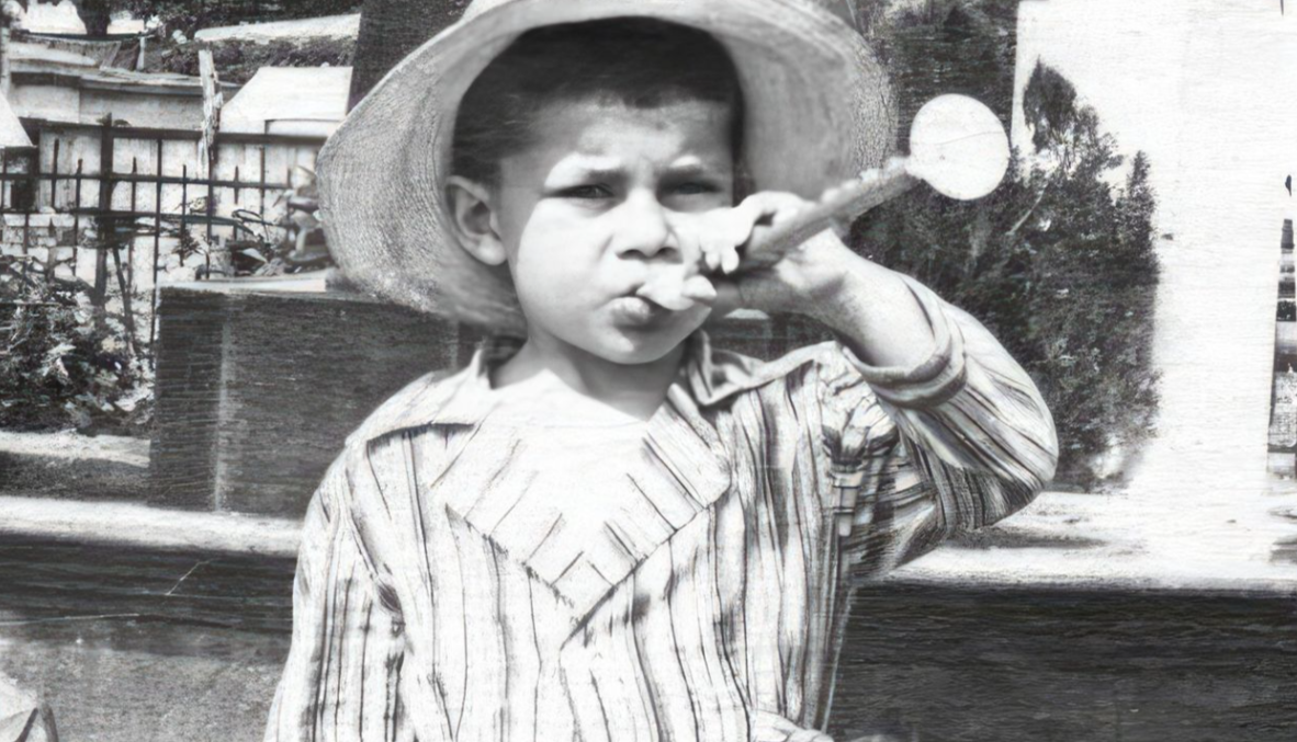 Олег Газманов в детстве