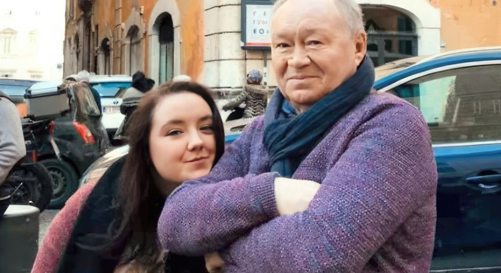 Юрий Кузнецов и его дочь Александра