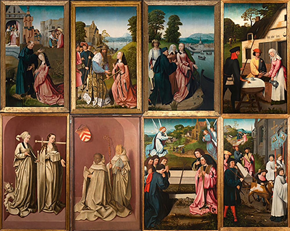 Госвин ван дер Вейден, Димфна, 1505 г.Королевский музей изящных искусств Антверпена, Бельгия