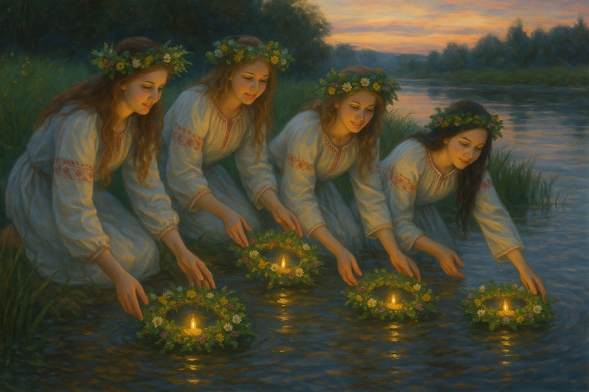 Гадение на венках