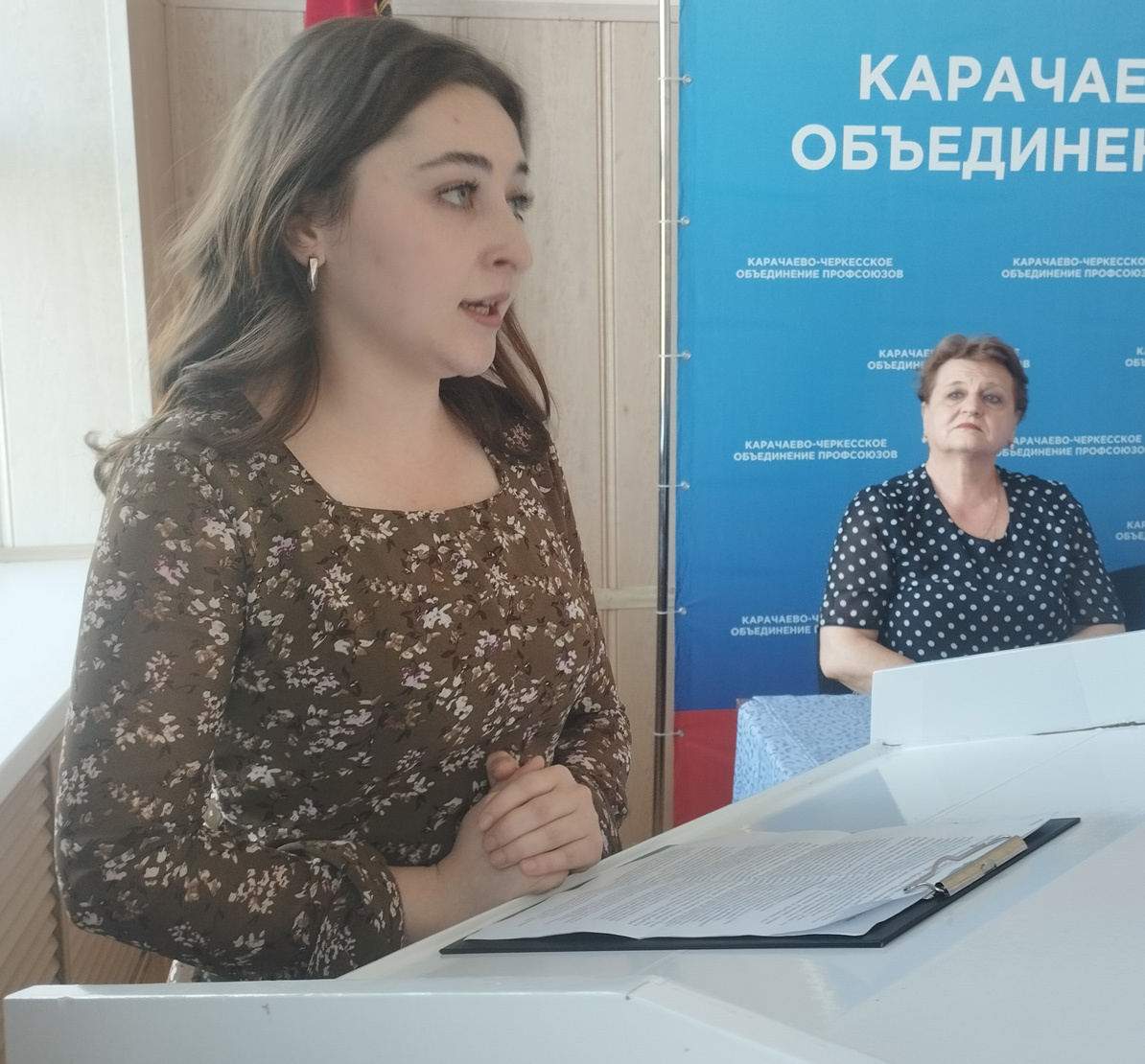 Аргументы по социально-трудовым проблемам на конкурсе представляет Зухра Джатдоева