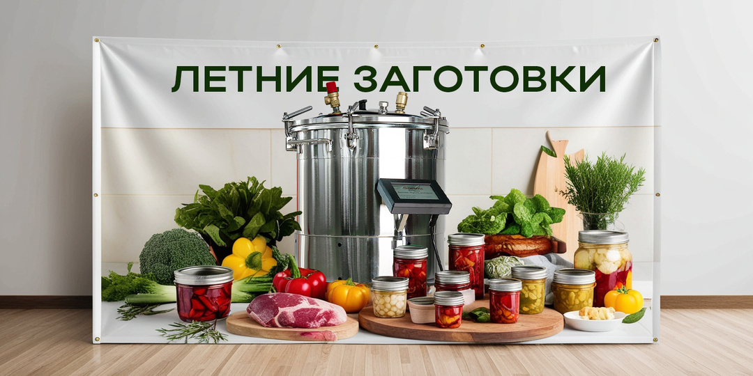 Лето в банке — что заготовить в автоклаве из овощей июля