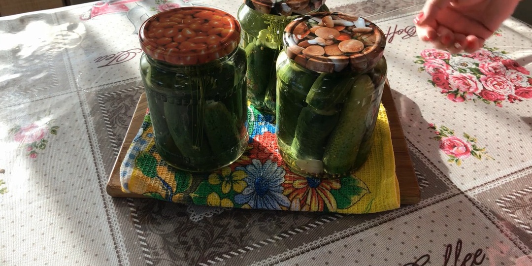 Огурцы маринованные Со вкусом детства Рецепт из СССР Хрустящие и очень вкусные