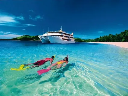 Отдых на Фиджи. Изображение имеется в свободном доступе.