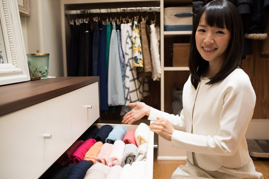 Метод уборки по Мари Кондо. Фото взято arginuring.com