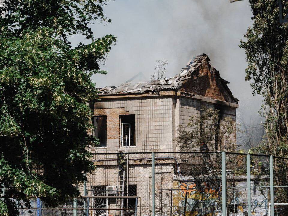 Удар по ТЦК в Кременчуге 