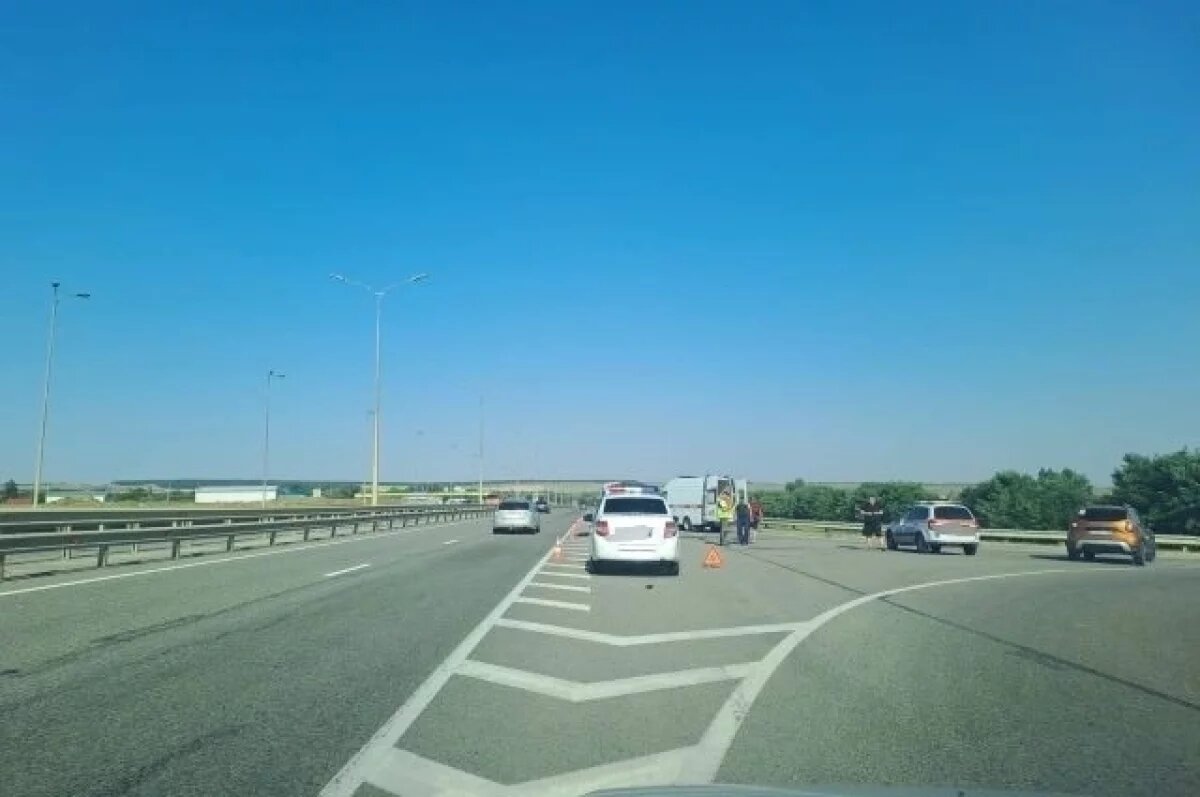    В Белогорском районе Крыма столкнулись машины, один водитель погиб