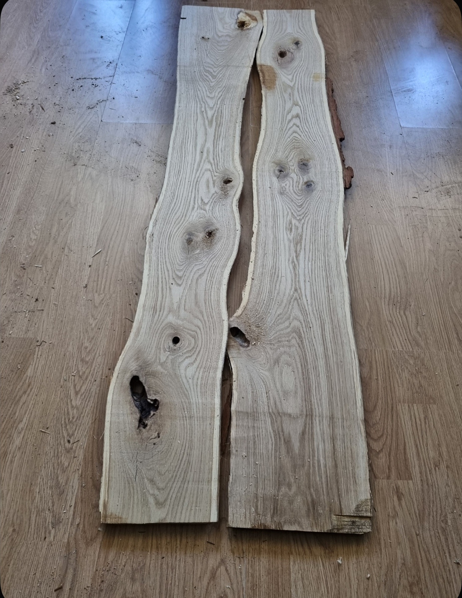 Пример слэб массив дуба.