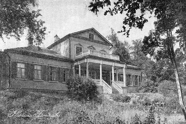 Фотография усадьбы Абрамцево второй половины XIX века.
