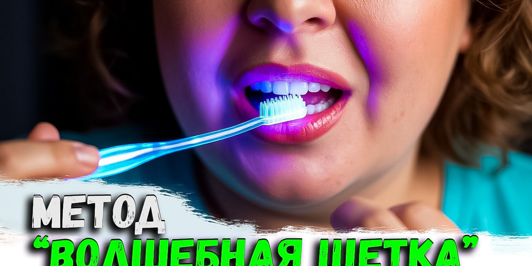 Жир сгорает на 11 кг за месяц с помощью метода "Волшебная Щетка". Один из самых неожиданных способов похудеть.