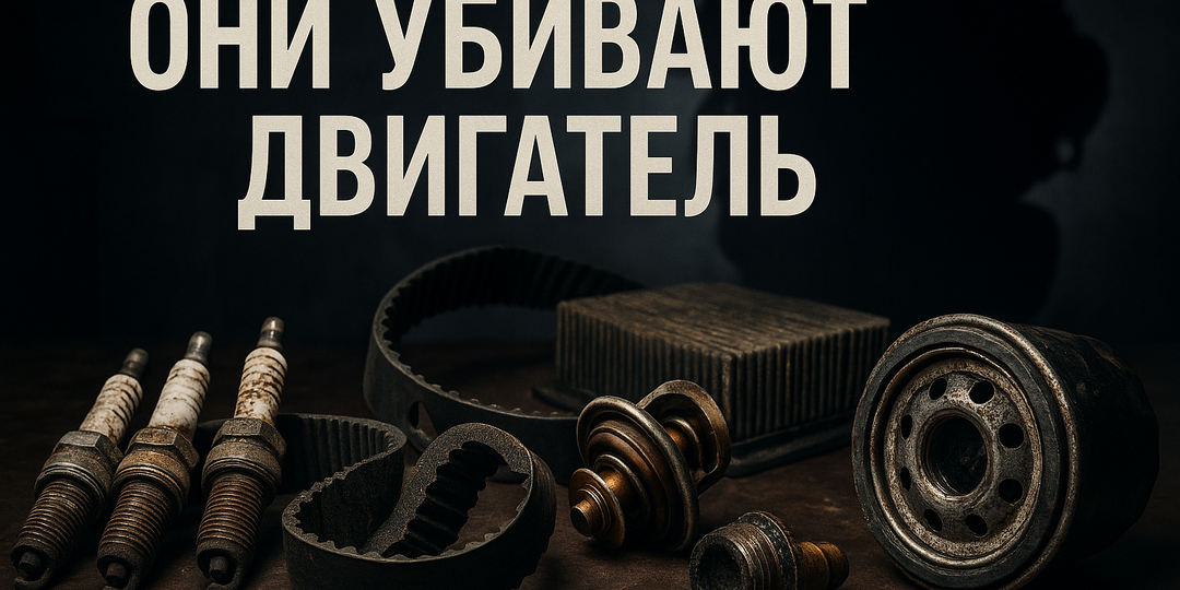 ⚠️ 5 деталей, которые убивают двигатель, если их вовремя не менять