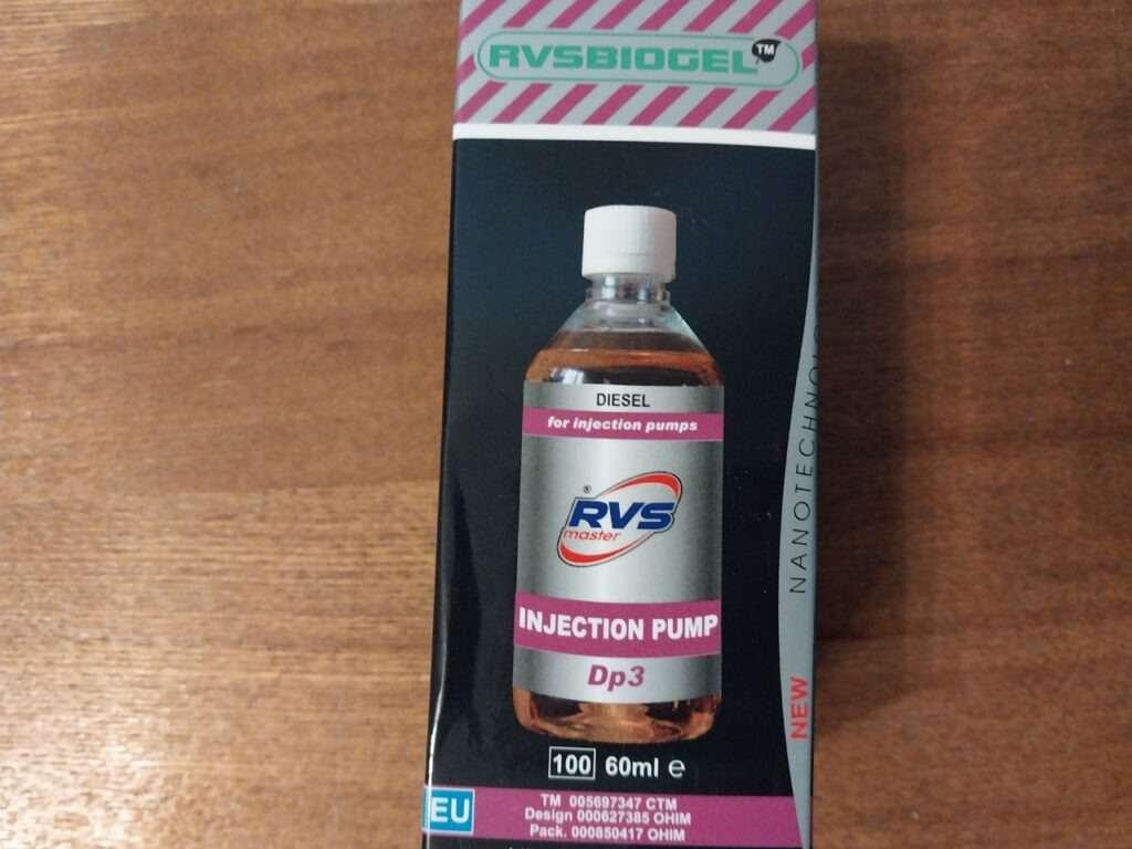 Вид упаковки присадки для ТНВД РВС МАСТЕР