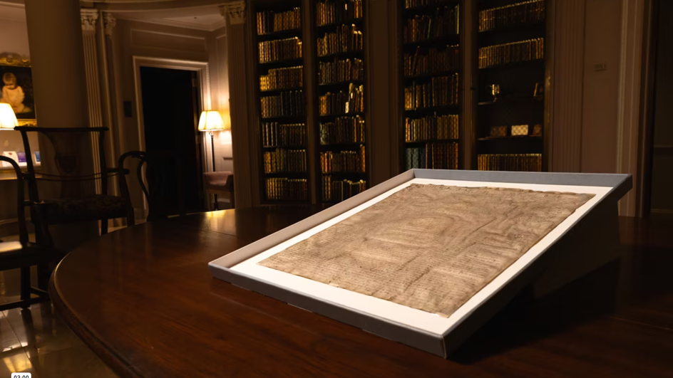 Оригинал Великой хартии вольностей 1300 года найден на книжной полке в Гарварде