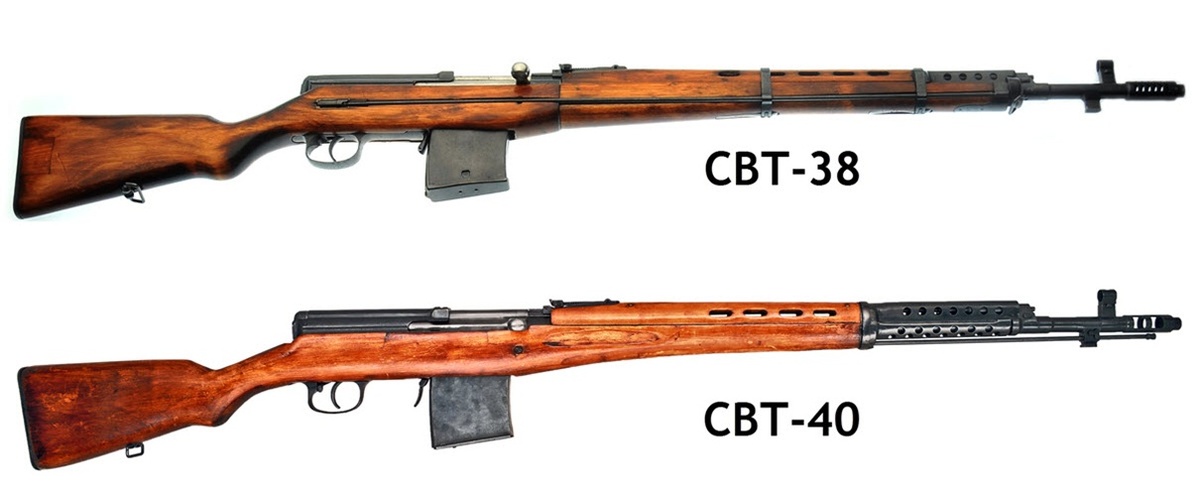 Семь образцов редкого оружия Второй мировой войны: самозарядная винтовка Токарева СВТ-38 и СВТ-40 (СССР).