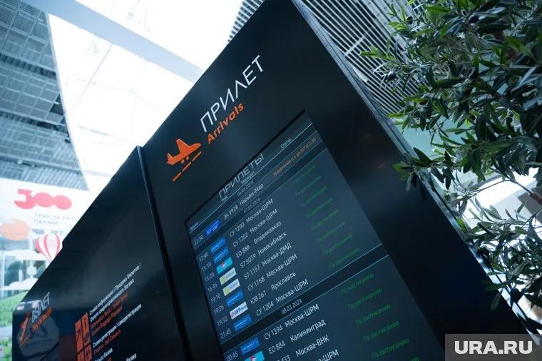 Рейсы отменяют и задерживают в Перми и Петербурге
Фото: Руслан Яроцкий © URA.RU