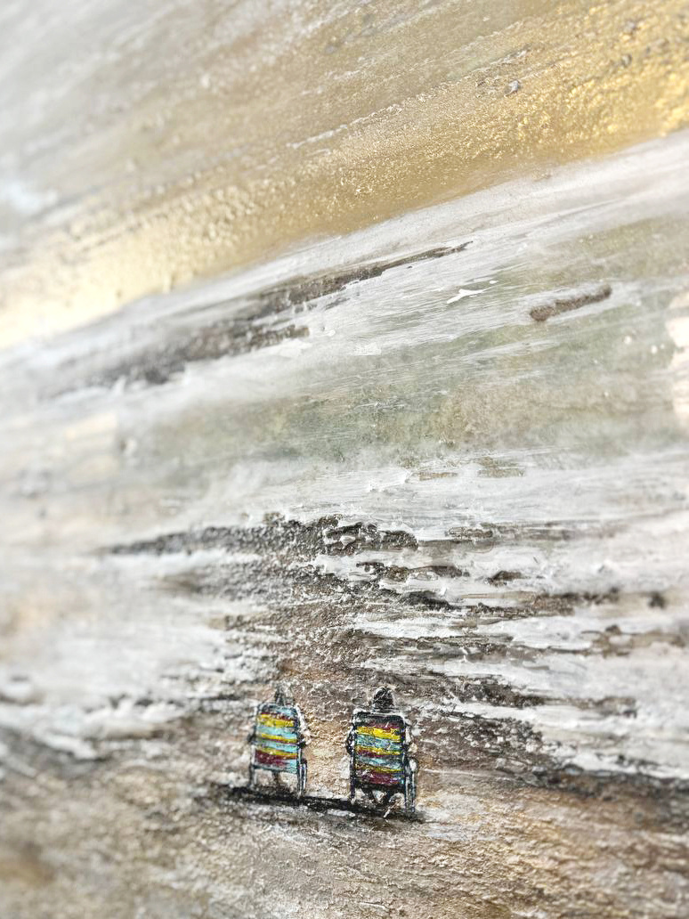 Часть картины «Синхронизация» от Ксении Елисеевой