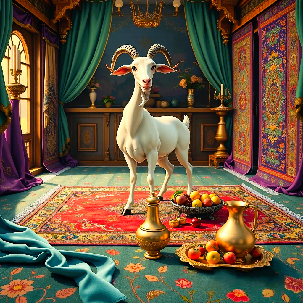 Козе необходимо изобилие.