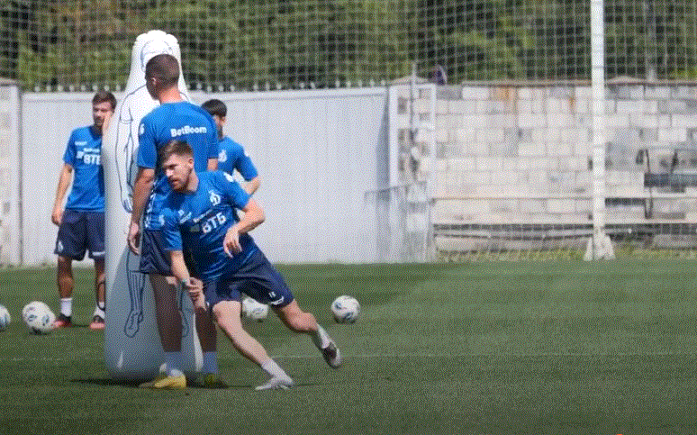 ФК Динамо Москва готовится к сезону.