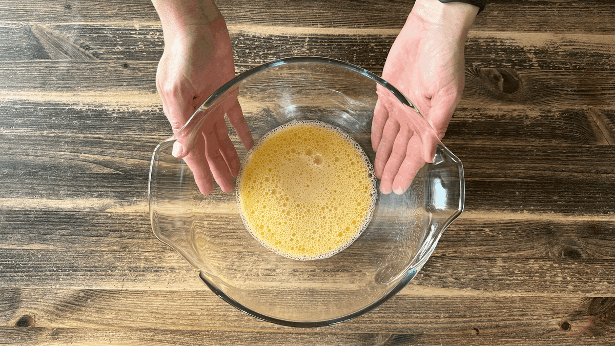 Я взбивала 15 секунд