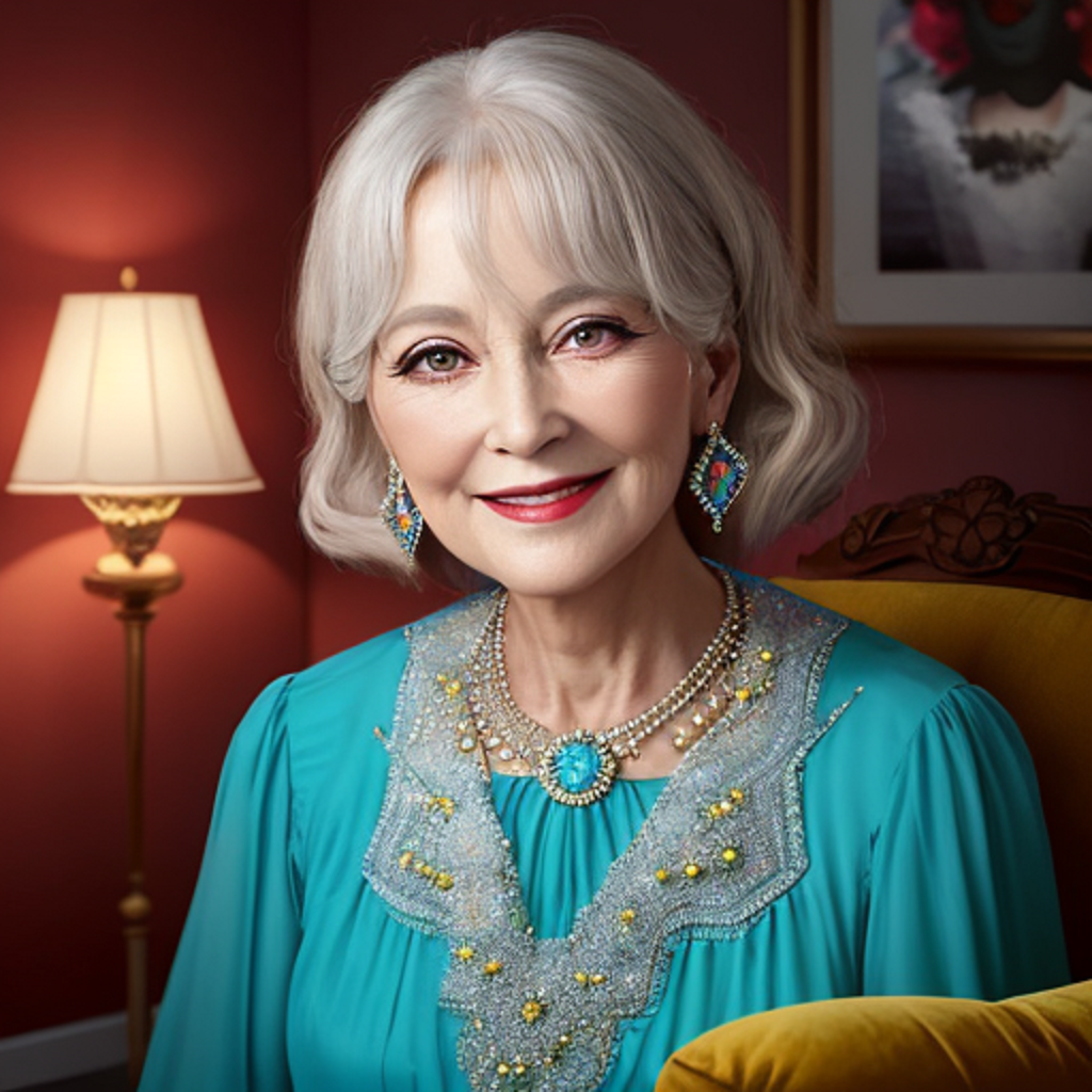 Вахтёрша Лидия Николаевна. В галерее иллюстрации созданы нейросетью для онлайн генерации картинок dezgo.com.