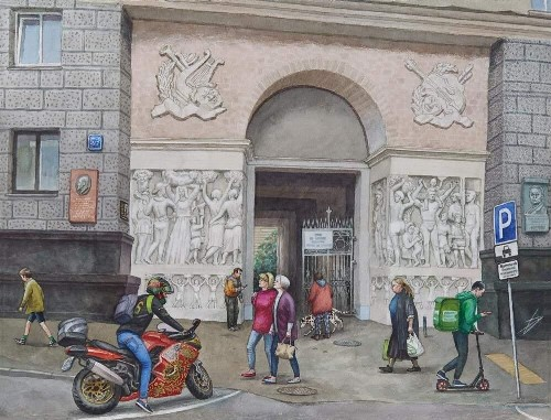 Фрагмент из романа «Лечение водой» / Илл.: Художник Алёна Дергилёва