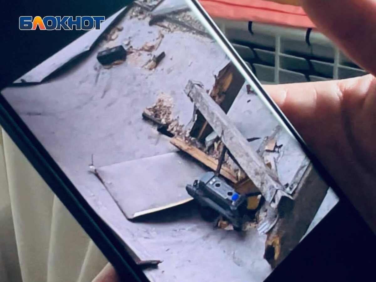 Дрон ВСУ на крыше храма в Курахово.