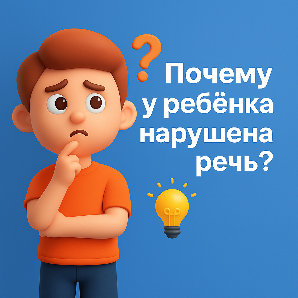 Почему у ребенка нарушена речь?