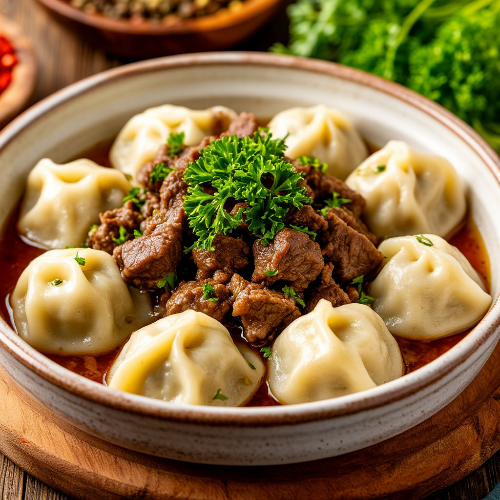 Пельмени с бараниной